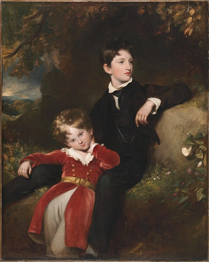 Ritratto di Walter Charles James e Charles Stewart Hardinge - Harvard Art Museums, Cambridge